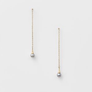 K10パールロングピアス