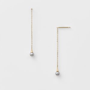 K10パールロングピアス