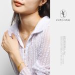 翼の旅 光を探る オリジナルデザイン	ゴールド色・金メッキ・標準ネックレス - 画像 (5)
